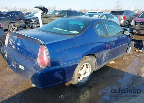 2004 Chevrolet Monte Carlo Ls z USA, uszkodzony, nr VIN 2G1WW12E649250726